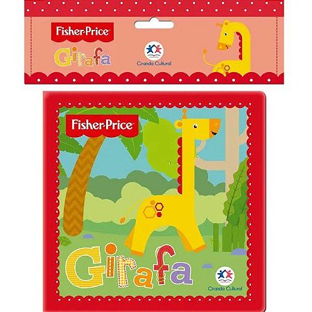 Livro de Banho - Fisher Price - Girafa