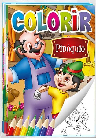 Emb. Econômica c/ 8 Livros - Colorir - Clássicos