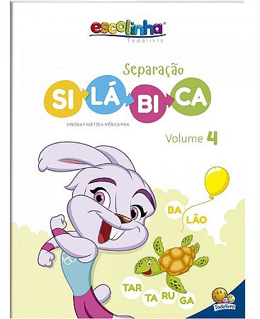 Escolinha Todolivro - Separação Silábica - Vol. 4