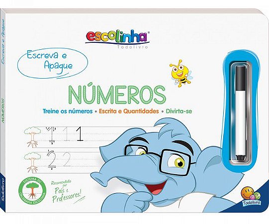 Escolinha Escreva e Apague II - Números