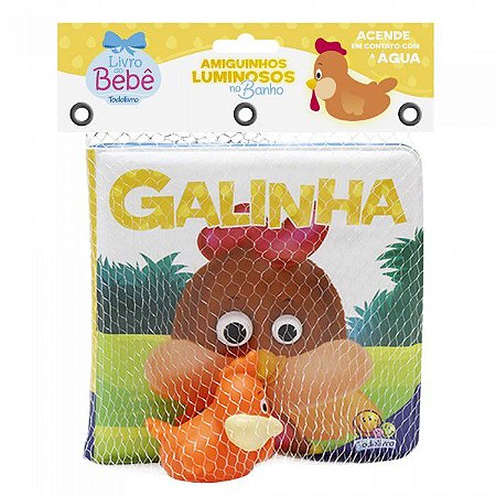 Amiguinhos Luminosos no Banho - Galinha