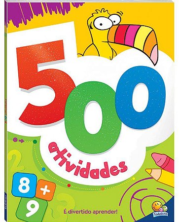 Livro: 500 Atividades - Laranja