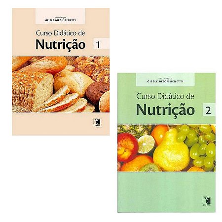 Kit Curso Didático de Nutrição Vol. 1 e 2