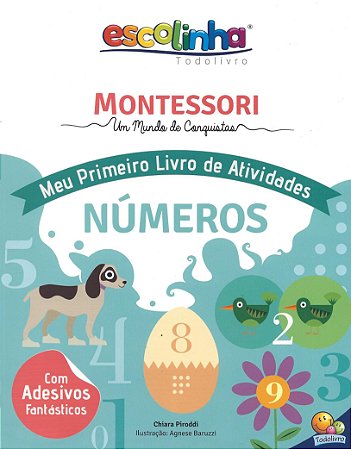 Montessori - Meu Primeiro Livro de Atividades - Números