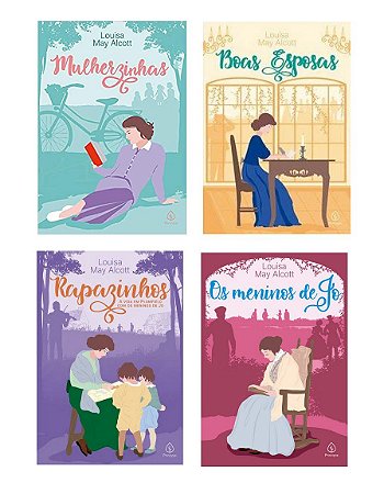 Kit c/ 4 Livros - Louisa May Alcott