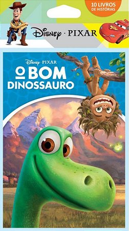 Emb. Econômica c/ 10 Livros - Solapa Média Hist Disney Pixar