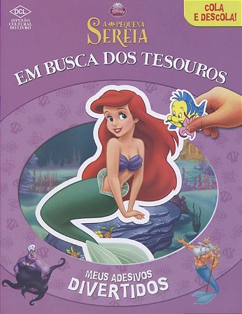 Cola e Descola - A Pequena Sereia em Busca dos Tesouros