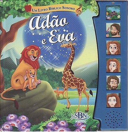 Um Livro Bíblico Sonoro - Adão e Eva