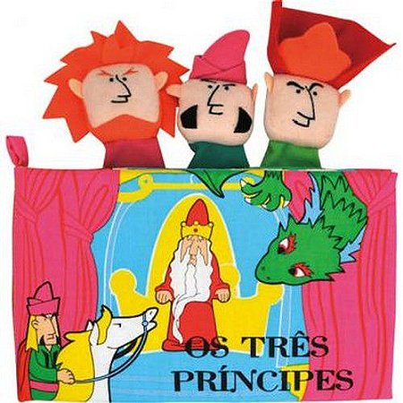 Livro Fantoche - Os Três Príncipes