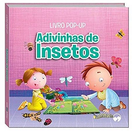 Livro Pop-Up - Adivinhas de Insetos
