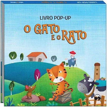Livro Pop-Up - O Gato e o Rato