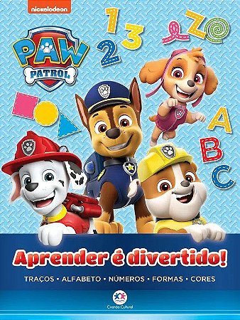 Almanaque Escolar - Aprender é Divertido - Patrulha Canina