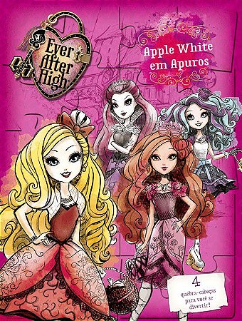 Quebra-Cabeça - Ever After High - Apple White em Apuros