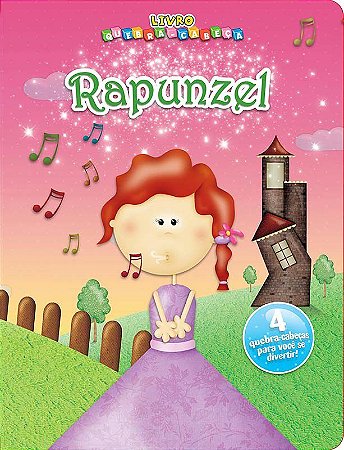 Livro Quebra-Cabeça - Rapunzel