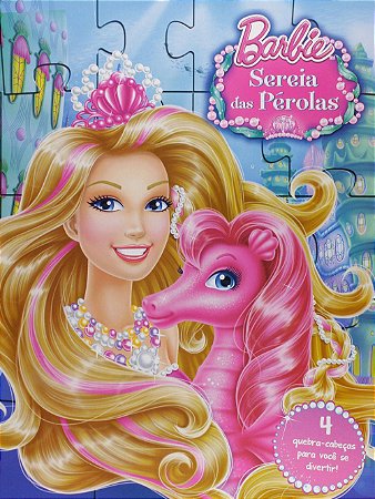 Quebra-Cabeça - Barbie - Sereia das Pérolas