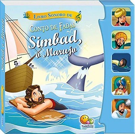 Livro Sonoro de Contos de Fadas - Simbad, o Marujo