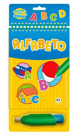 Colorindo com Água - Alfabeto