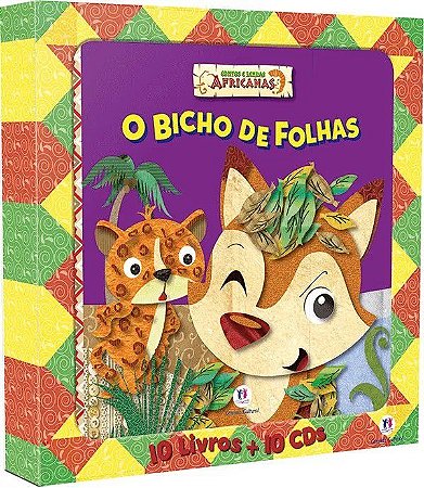Contos e Lendas Africanas - 10 Livros + 10 CDs