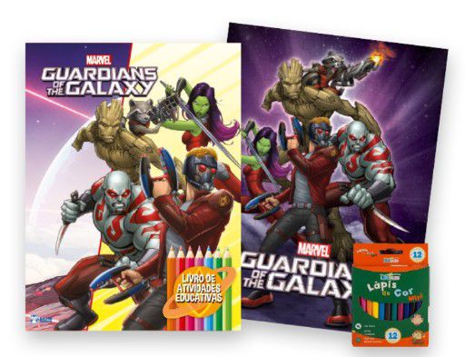 Kit Diversão - Marvel - Guardians of the Galaxy
