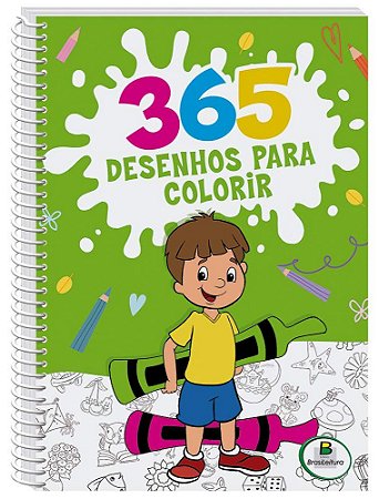Livro: 365 Desenhos para Colorir