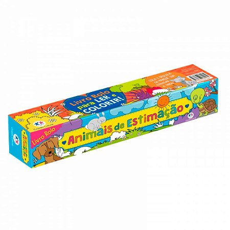 Livro Rolo - Animais de Estimação