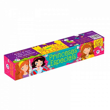 Livro Rolo - Princesa Especiais