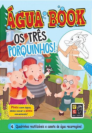 Água Book - Os Três Porquinhos