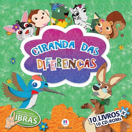 Ciranda das Diferenças - Vol. 02 - 10 Livros + 10 CD-Roms