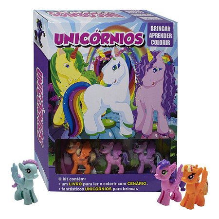 Brincar, Aprender, Colorir - Unicórnios