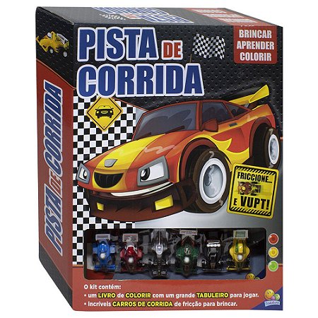 Brincar, Aprender, Colorir - Pista de Corrida