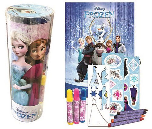 Tubo - Histórias Para Colorir - Disney - Frozen