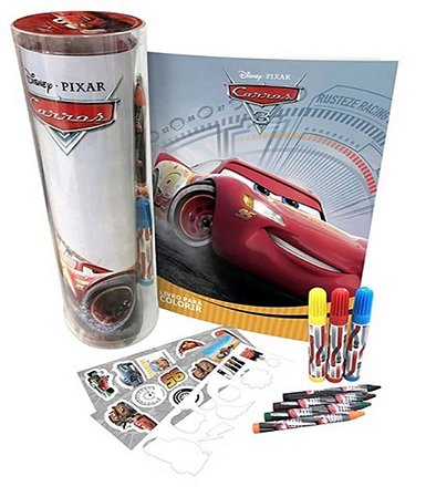 Tubo - Histórias Para Colorir - Disney - Carros 3