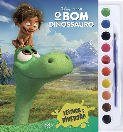 Leitura e Diversão - Aquarela - Disney - O Bom Dinossauro
