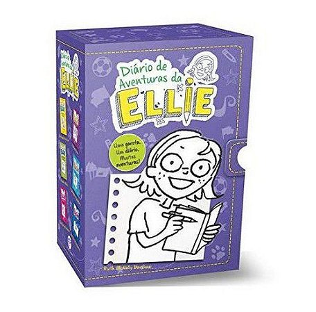 Box com 6 Livros - Diário de Aventuras da Ellie