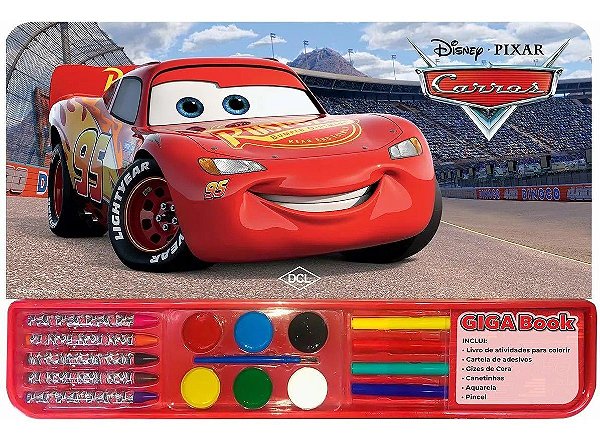 Giga Book - Disney - Carros 3