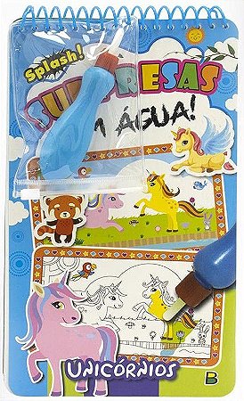 Surpresas com Água - Unicórnios
