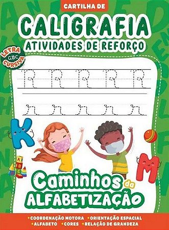 Cartilha de Caligrafia - Atividades de Reforço - Vol. 03