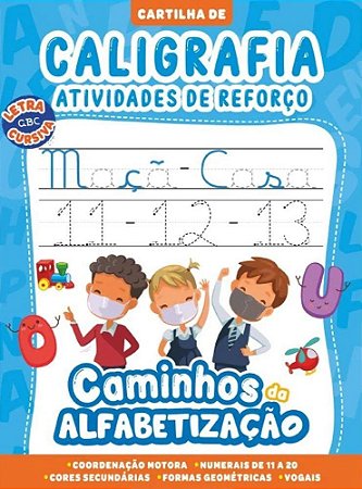 Cartilha de Caligrafia - Atividades de Reforço - Vol. 02