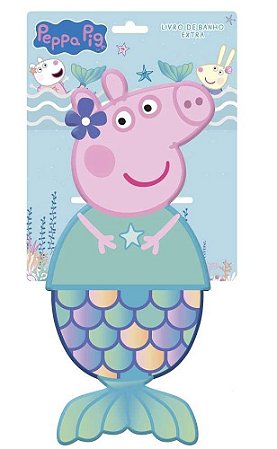 Livro de Banho Extra - Peppa Pig - Sereia