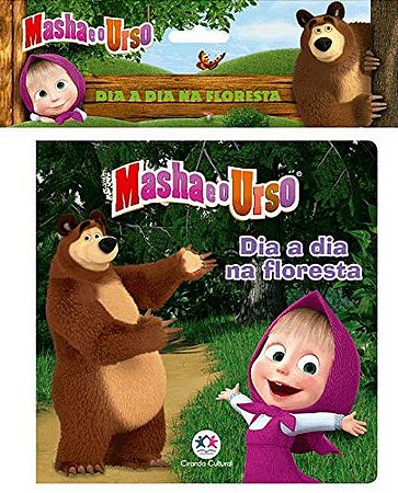 Livro de Banho - Masha e o Urso - Dia a Dia na Floresta