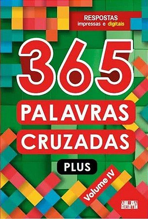 Livro: 365 Palavras Cruzadas Plus - Volume IV