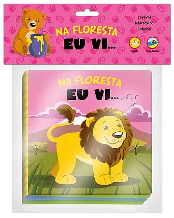 Livro de Banho - Na Floresta Eu Vi...