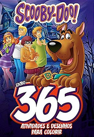 Livro: 365 Atividades e Desenhos Para Colorir - Scooby-Doo