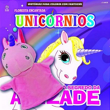 Histórias para Colorir com Fantoche - Unicórnios