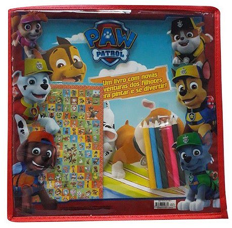 Paw Patrol - Livro Para Pintar