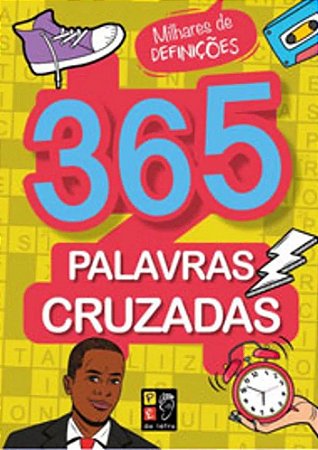 Livro: 365 Palavras Cruzadas - Amarelo