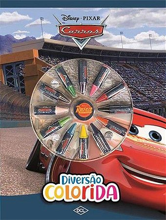 Diversão Colorida - Disney Cores - Carros 3