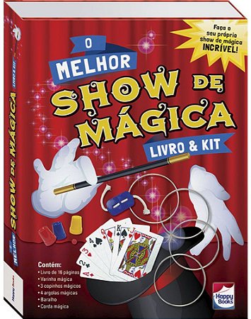 Livro & Kit - O Melhor Show de Mágica