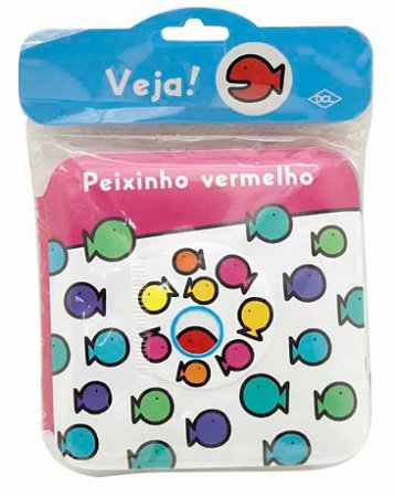 Livro de Banho - Veja Peixinho Vermelho