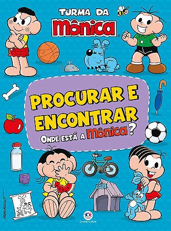 Procurar e Encontrar - Turma da Mônica - Onde Está a Mônica